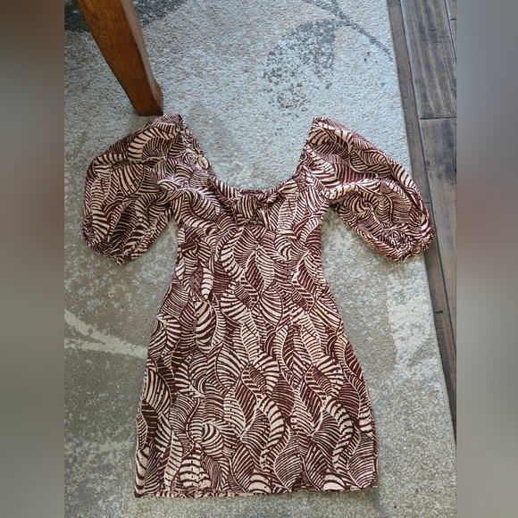 Mango 100% Cotton Mini Dress - Picture 2 of 10